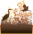 Vector: Wildlife vector label Wildlife vector label