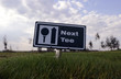 Next tee golf sign