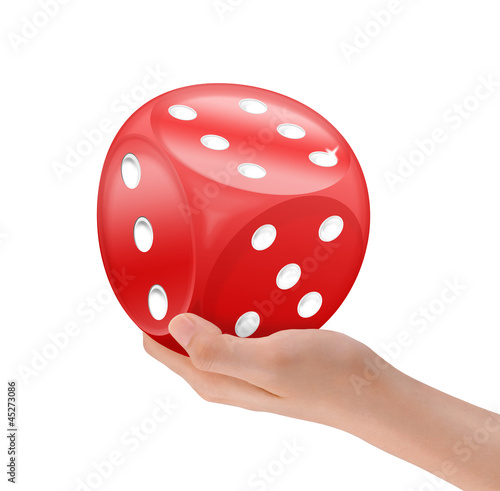 Illustration: Würfelspiel Würfelspiel