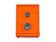 Illustration: red safe isolated on white red safe isolated on white