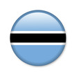 Illustration: Botswana - Button Botswana - Button