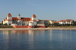 Kurhaus Binz, Ostsee, Morgensonne, Mecklenburg-Vorpommern, Rügen