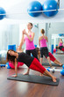 Aerobic Pilates personal trainer instructor women