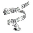 Tornado dollars to drain