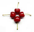 Fresh cherries for snack