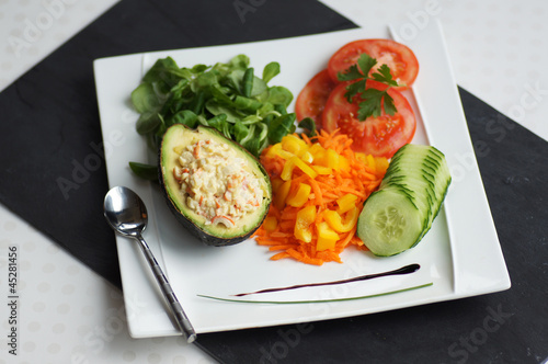 Photo: entrée de crudités de saison 6 entrée de crudités de saison 6