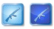 blue radial weapons icon