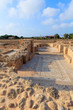 Ancient mosaics in the archaeological site, Paphos, Cyprus