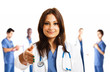 Doctor handshake