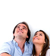 Thoughtful couple