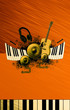 Music poster background