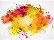 Abstract artistic Background of autumn colors