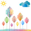 Nature concept abstract background (EPS 8)