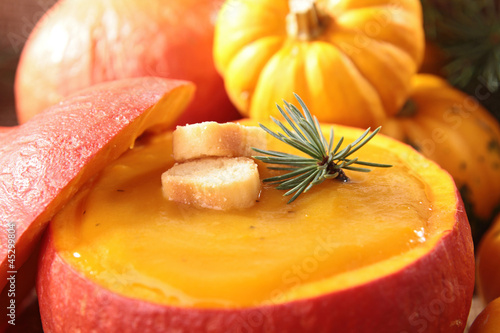 Photo: pumpkin soup pumpkin soup