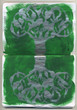 Sketchbook hand painted in watercolors Yggdrasil celtic tree