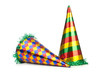 Party hat isolated on the white