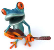 Blue frog