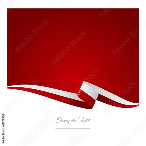 Vector: Abstract color background Polish flag Abstract color background Polish flag