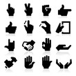 Hands icons