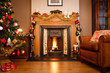 Christmas living room