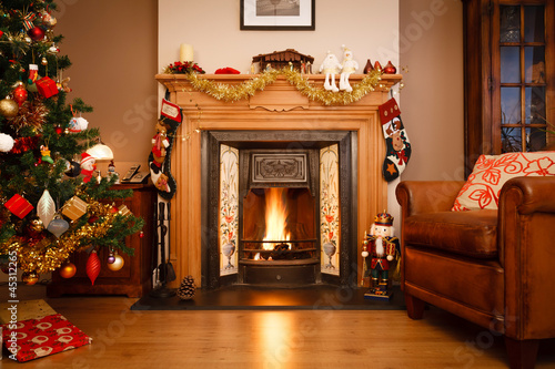 Photo: Christmas living room Christmas living room