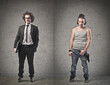 Businessman Vs Unemployed