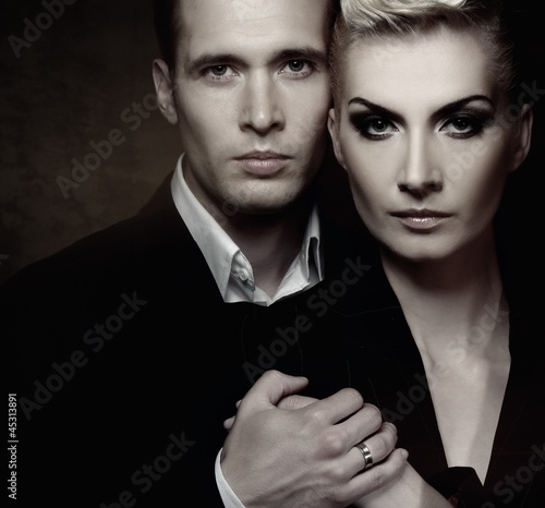 Photo: Fashionable couple Fashionable couple