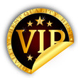 Vector: Sticker - VIP in Gold Sticker - VIP in Gold