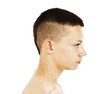 Photo: Handsome young man profile Handsome young man profile