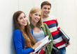 Photo: Students holding their books Students holding their books