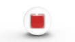 Illustration: Button Template Red Button Template Red