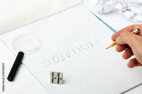Photo: Solution - Soluzione Solution - Soluzione