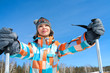woman - skier