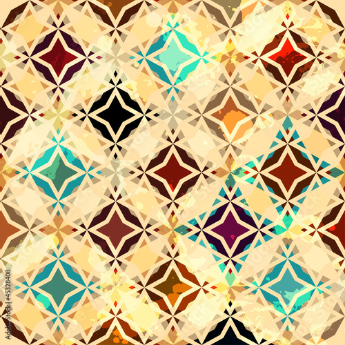 Vector: abstract vintage star seamless abstract vintage star seamless