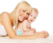 Foto: Happy mother with baby Happy mother with baby