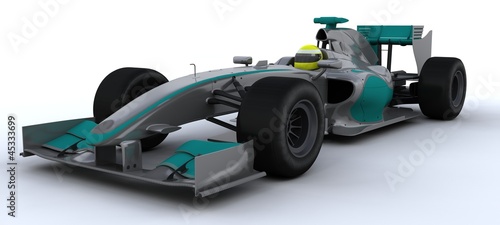 Illustration: F1 Racing Car F1 Racing Car