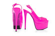 Pair of high heel shoes
