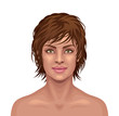 Vector: Woman head Woman head