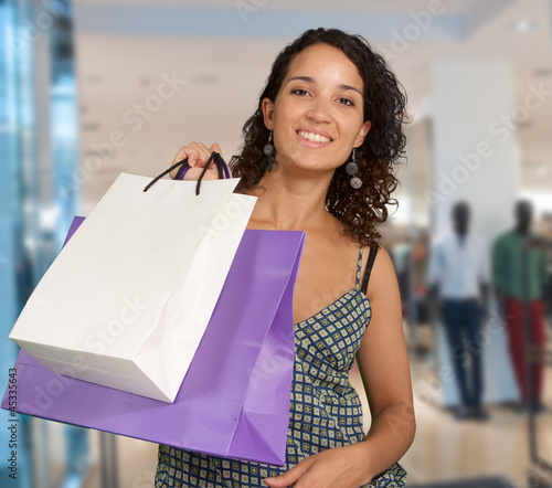 Photo: Shopping at the mall Shopping at the mall