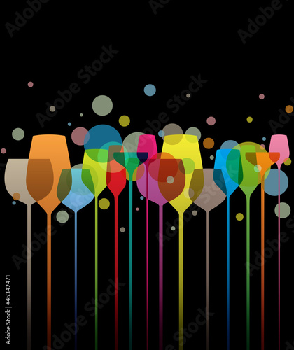Illustration: Party Glasses Party Glasses