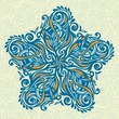 Vector: Ornate floral design element Ornate floral design element