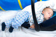 Baby beim Mittagsschläfchen