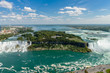 Niagara Falls view from Skylon Tower platform
