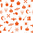 seamless halloween pattern
