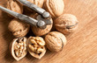 walnuts and nut cracker