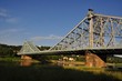 Blaues Wunder von Dresden an der Elbe