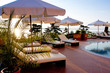 Swimming pool of luxury hotel
