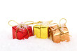 Geschenke im Schnee