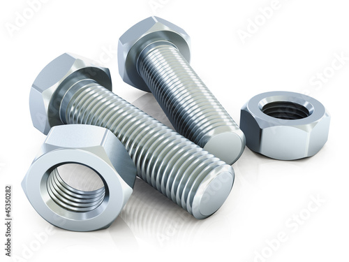 Illustration: Bolts and nuts Bolts and nuts