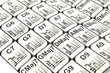 Music sheets of Guitar.